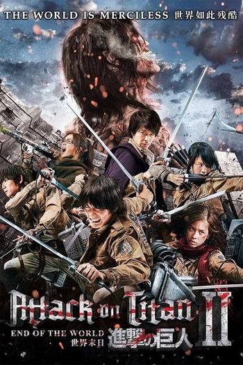 Read more about the article Attack on Titan Part 2 (2015) Dual Audio [Hindi ORG 5.1+English] BluRay Download | 480p [300MB] | 720p [950MB]